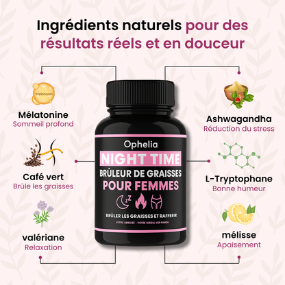 Brûleur de Graisses Nocturne | Formule Spéciale Femme